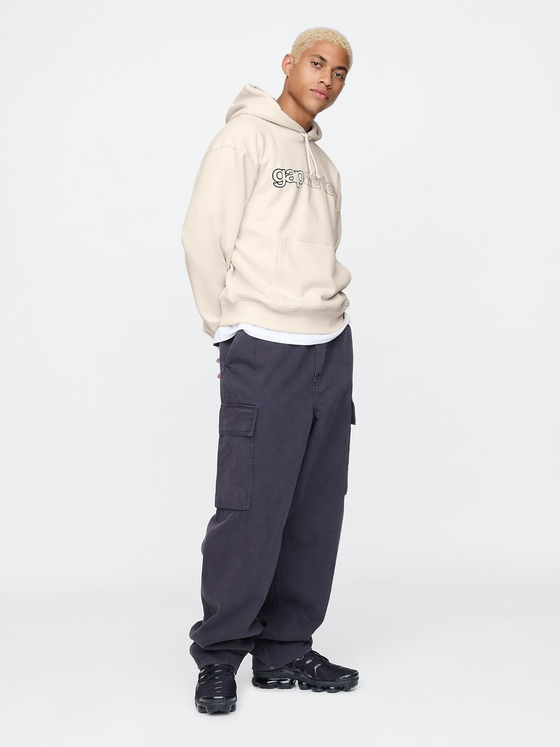 Cozy Gap Fleece Hoodie - Ultimate Comfort & Style